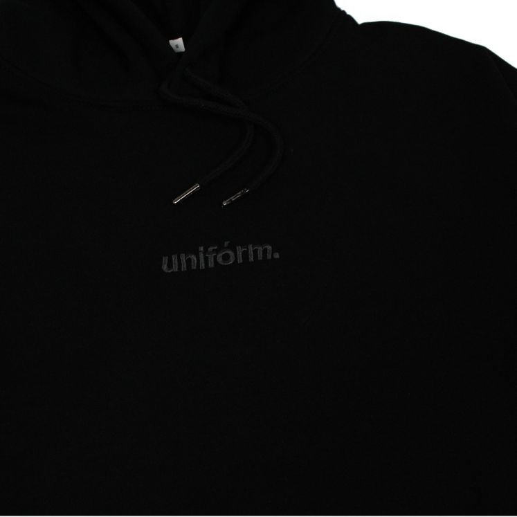 Худи UNIFORM Relaxed, черный