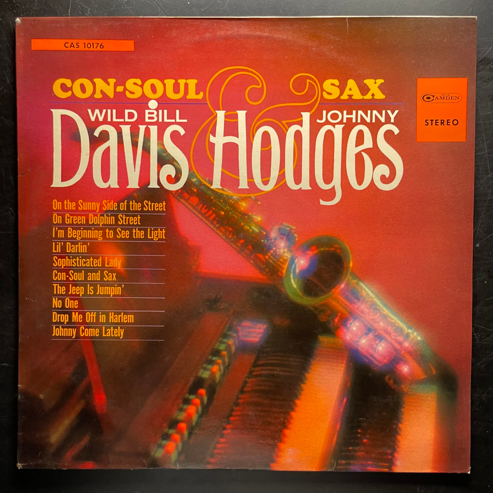 Wild Bill Davis & Johnny Hodges ‎– Con-Soul And Sax (Германия)