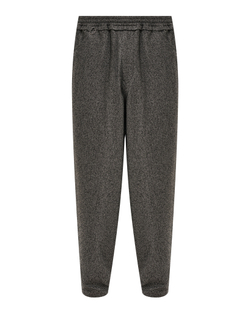 UNDERCOVER БРЮКИ ИЗ ФАКТУРНОГО БУКЛЕ СЕРЫЕ