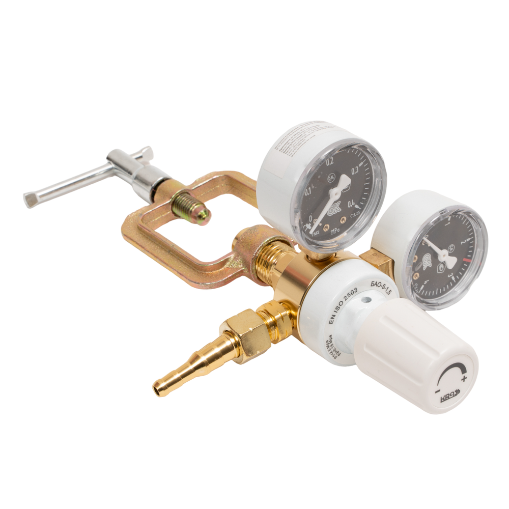 Редуктор ацетиленовый БАО-5-1,5 (уп.12 шт.) поверенный