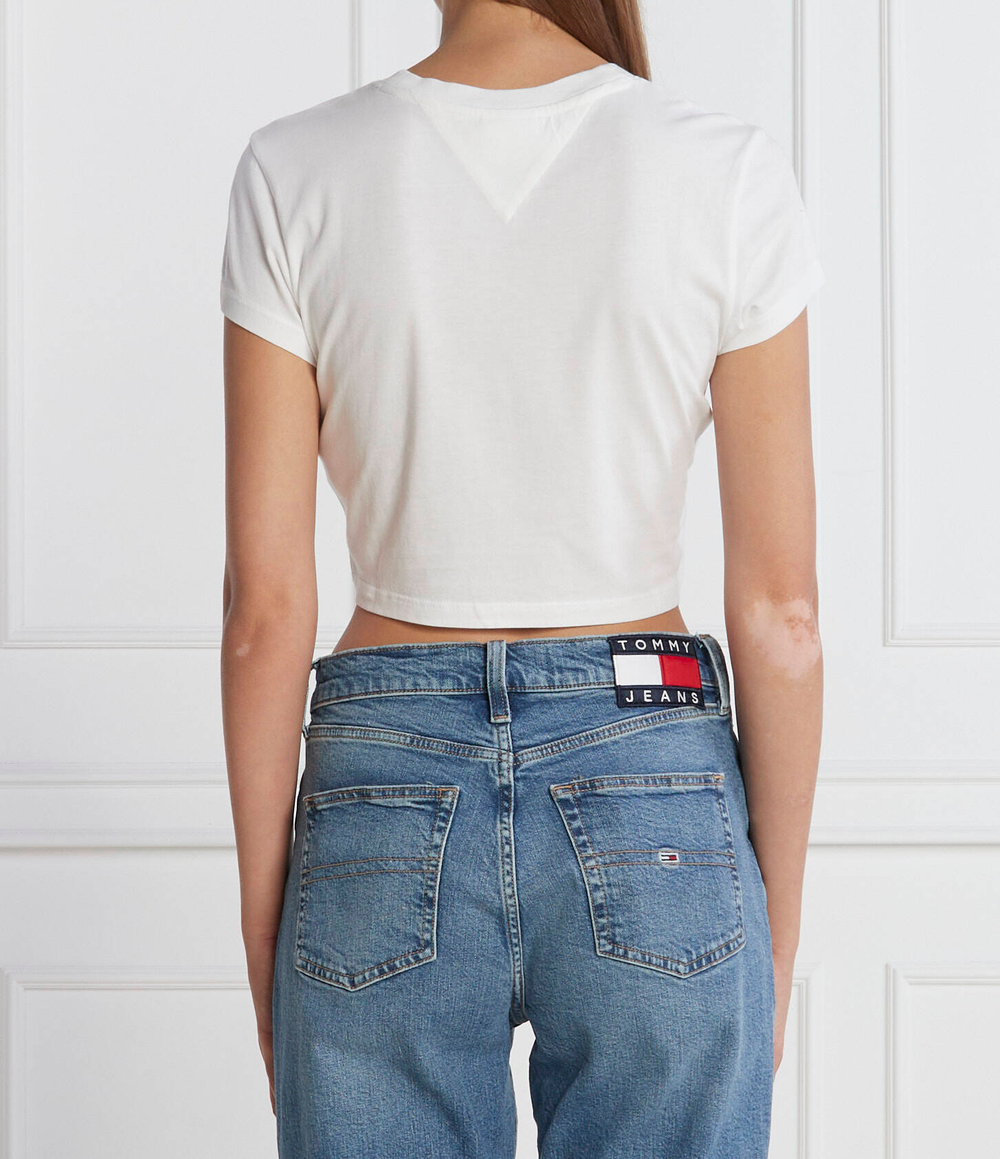 Футболка LUX VARSITY Tommy Jeans - белый(DW0DW16455)