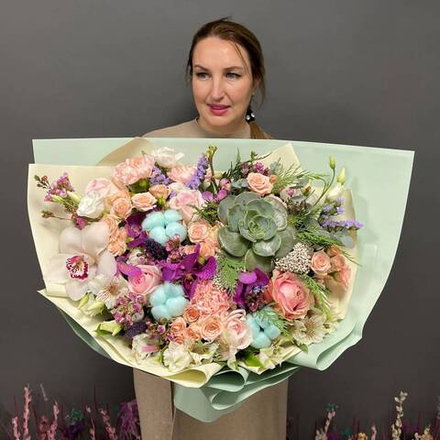 Купить Букет цветов «Лонг Айленд»