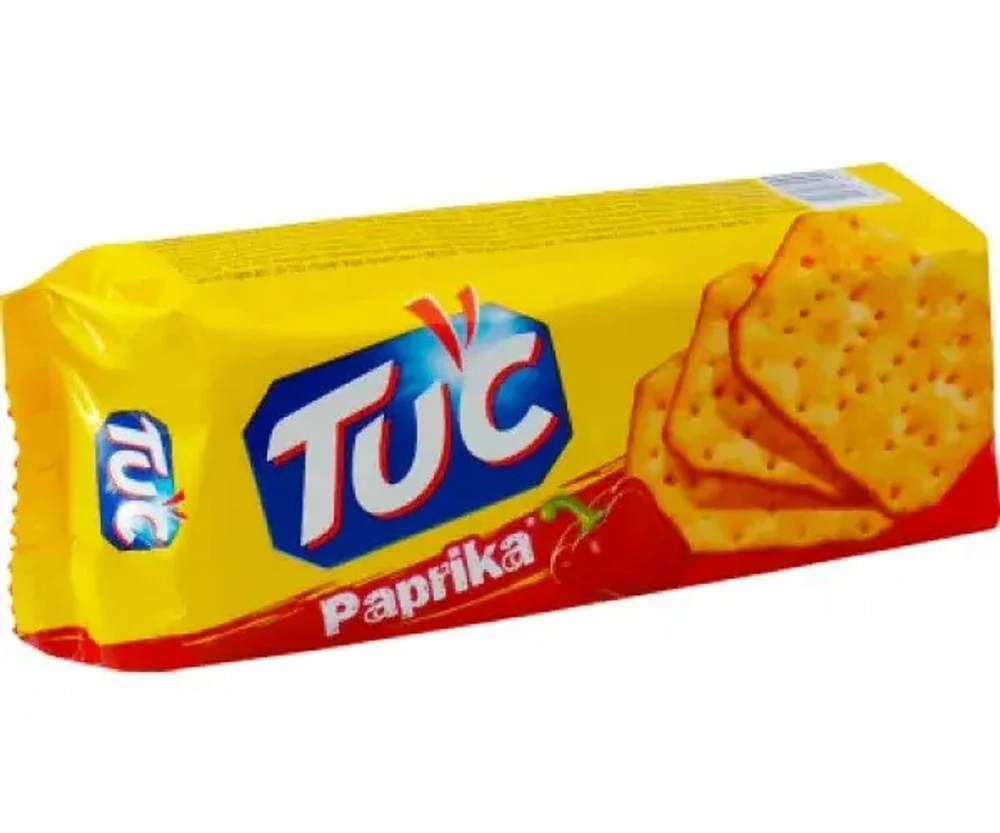 Крекеры соленые "Tuc" Паприка, 100г