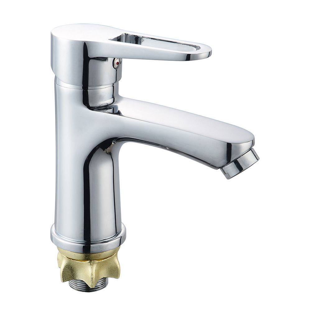 Смеситель для раковины, РМС, Export, корот изл, с картриджем, хром, SL141-001F