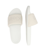 Шлепанцы POOL SLIDE TXT Calvin Klein - экрю(HM0HM00962)