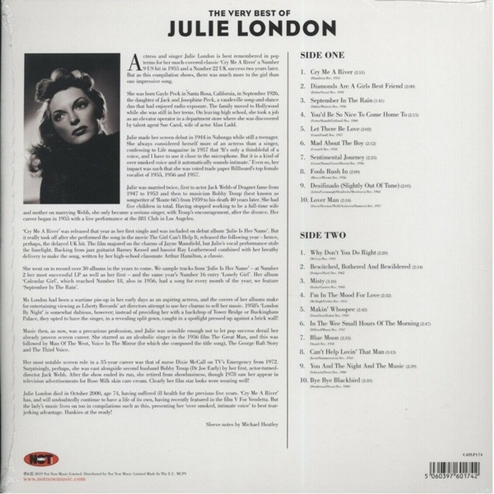 Julie London / The Very Best Of (LP)