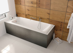 Фото в интерьере Ванна чугунная Wotte Line 160х70х39,2