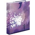 Тетрадь на кольцах 160л, А5, Brauberg Anime Dreams, обложка ламинированный картон