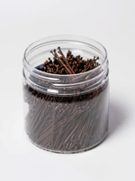 Невидимки Ставвер Карбон коричнев волнистые 70мм 250гр/уп