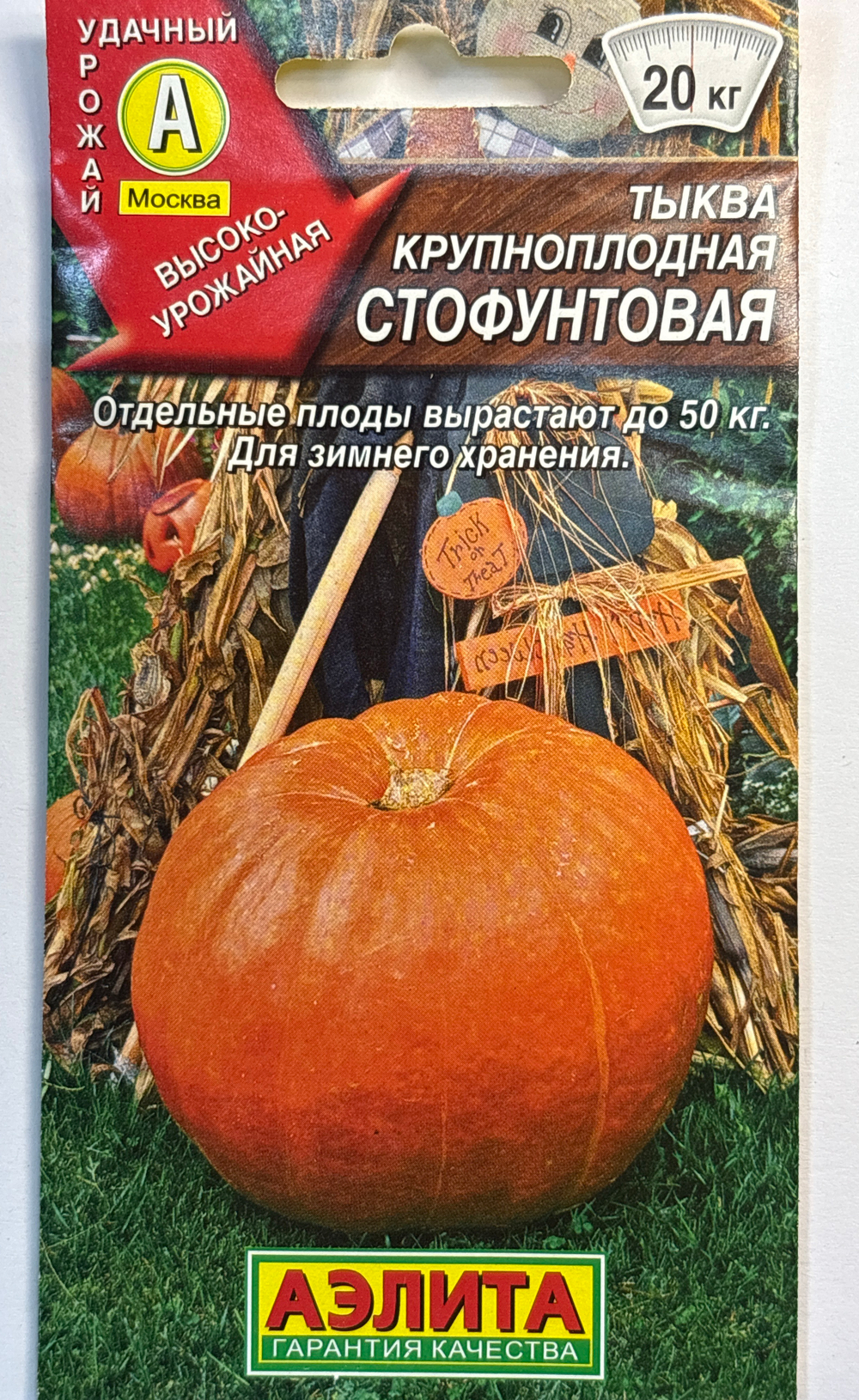 Тыква Стофунтовая 2 г СМТК07