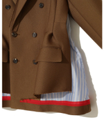 UNDERCOVER ЖАКЕТ КОМБИНИРОВАННЫЙ КОРИЧНЕВЫЙ