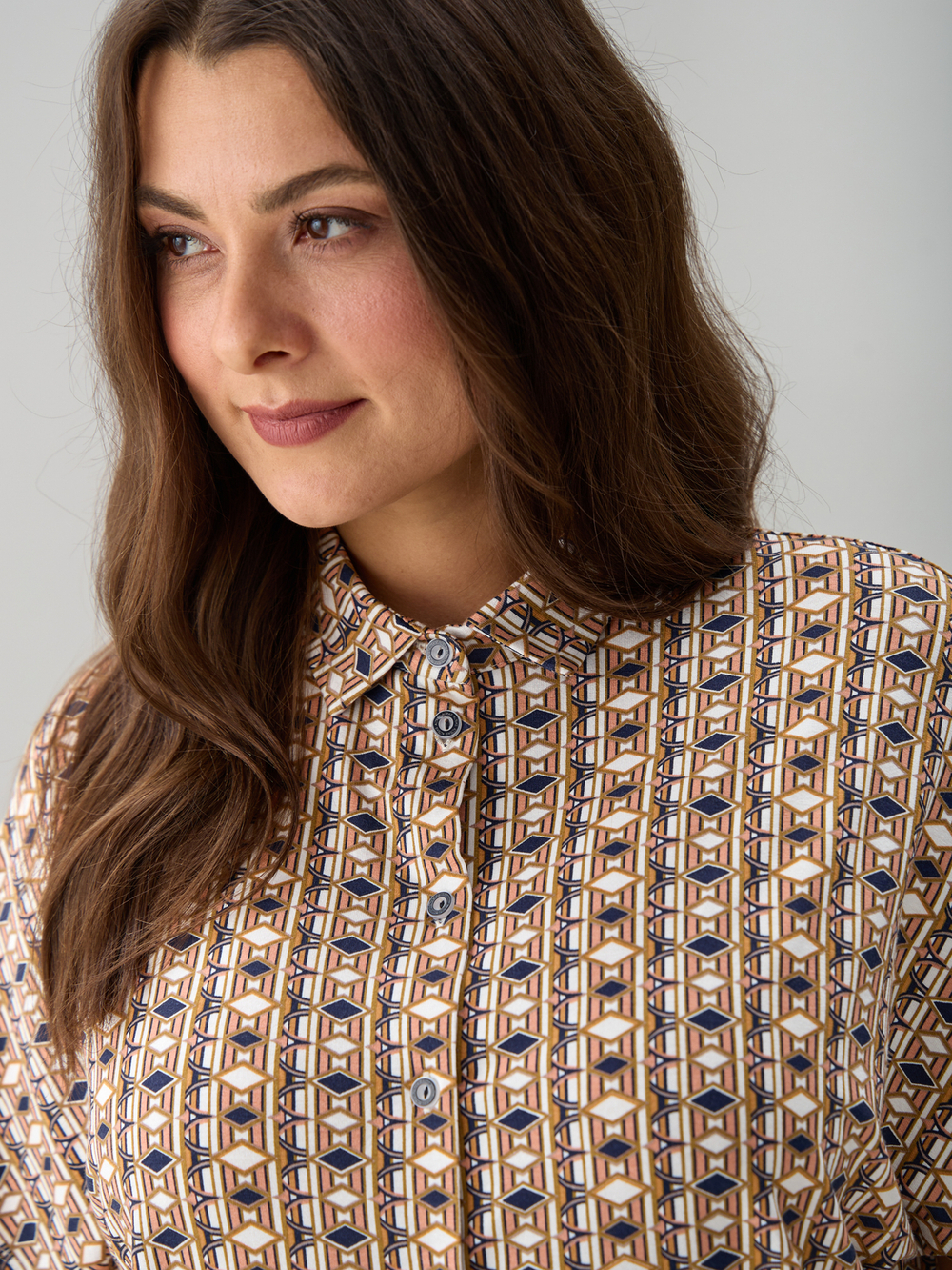 Блузка БЛв-182/ромбики