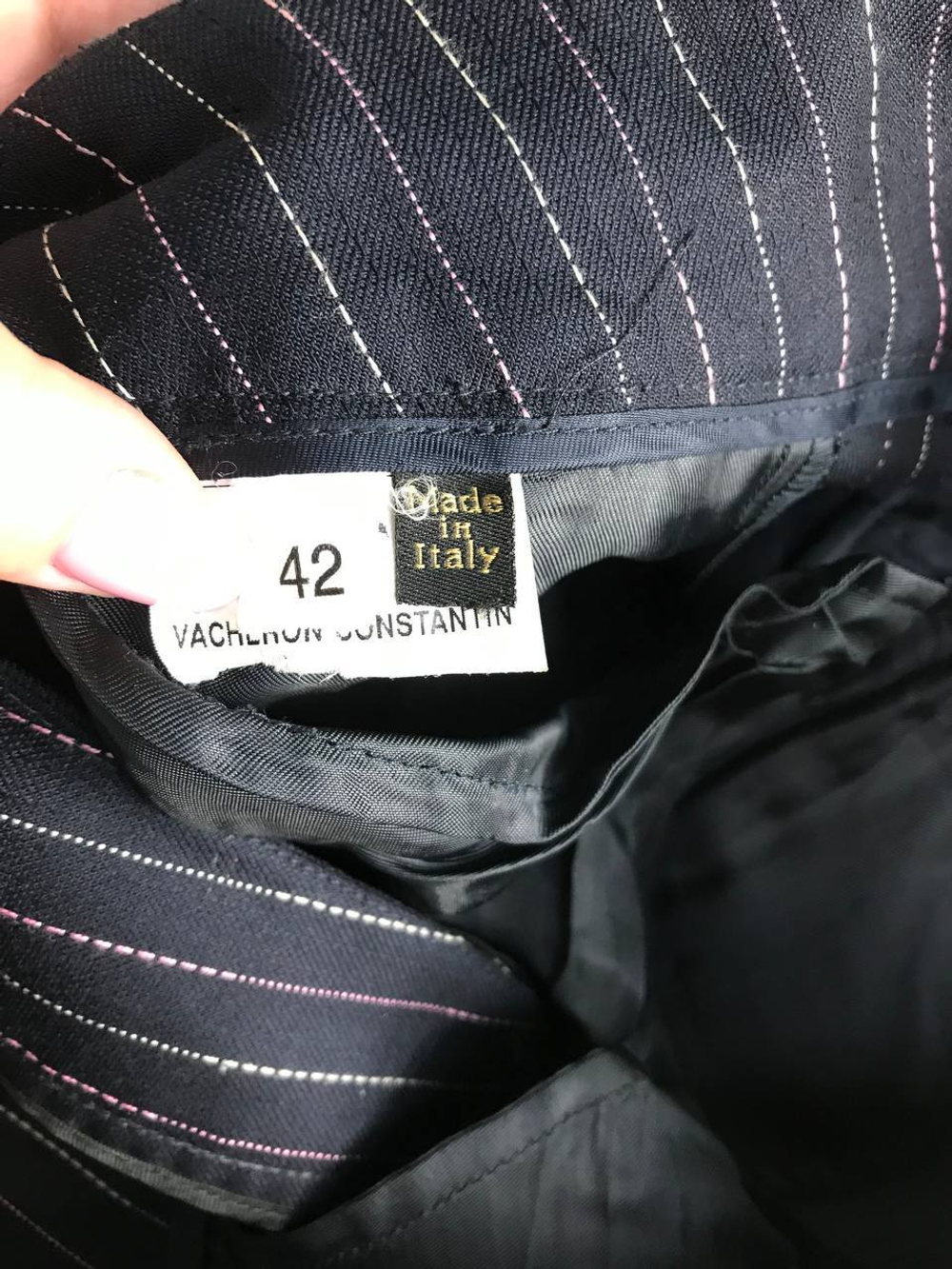 Брюки Vacheron Constantin в полоску, визуально на 42/44 размер