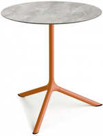 Стол ламинированный обеденный Scab Design Tripe Maxi, терракотовый, каменный