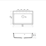 Кухонная мойка Omoikiri Daisen 77-WH