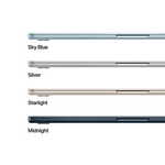 15-inch MacBook Air: Apple M4 chip with 10-core CPU and 10-core GPU, 16GB, 512GB SSD - Starlight,Model A3241