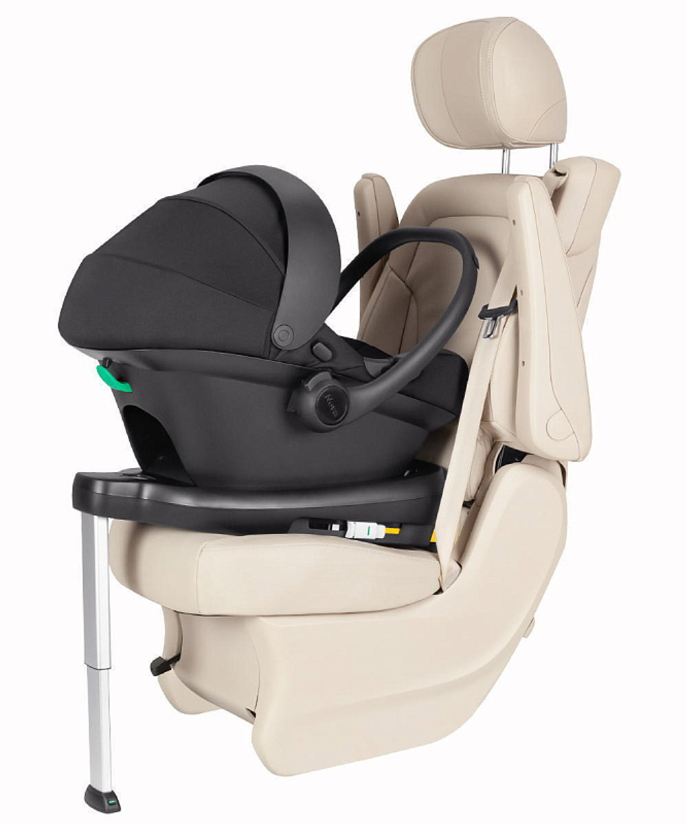 Коляска Carrello Vector 2025 CRL-6551 Nova DK791 Grey Line с базой Isofix 3 в 1 Golden Beige