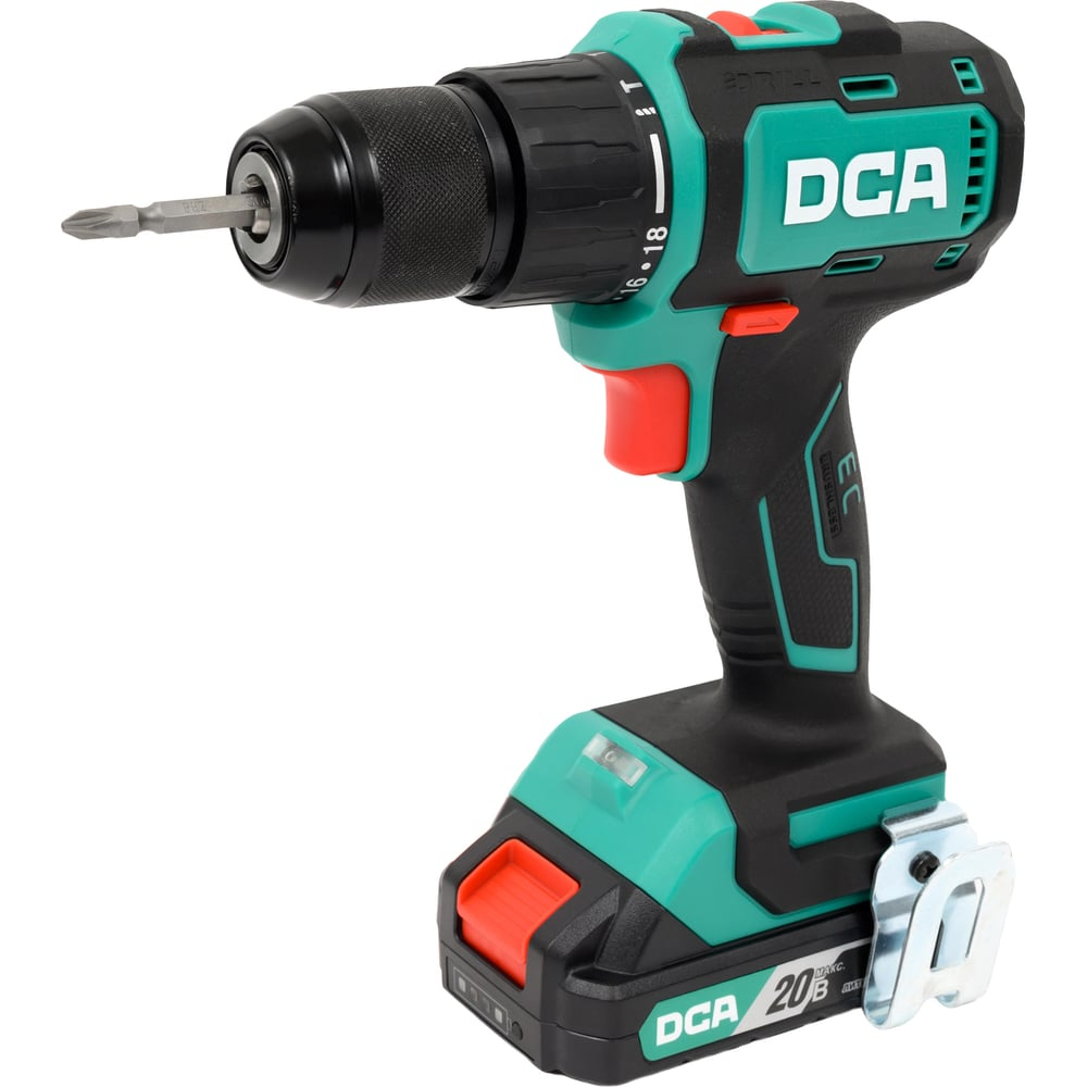 Аккумуляторная ударная дрель-шуруповерт DCA ADJZ2055i (TYPE AM)