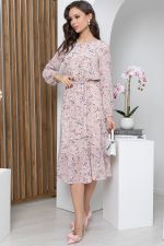 Платье "Фортуна" (пудра) П5658 LT Collection