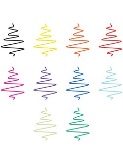 Набор шариковых ручек 10 штук 10 цветов