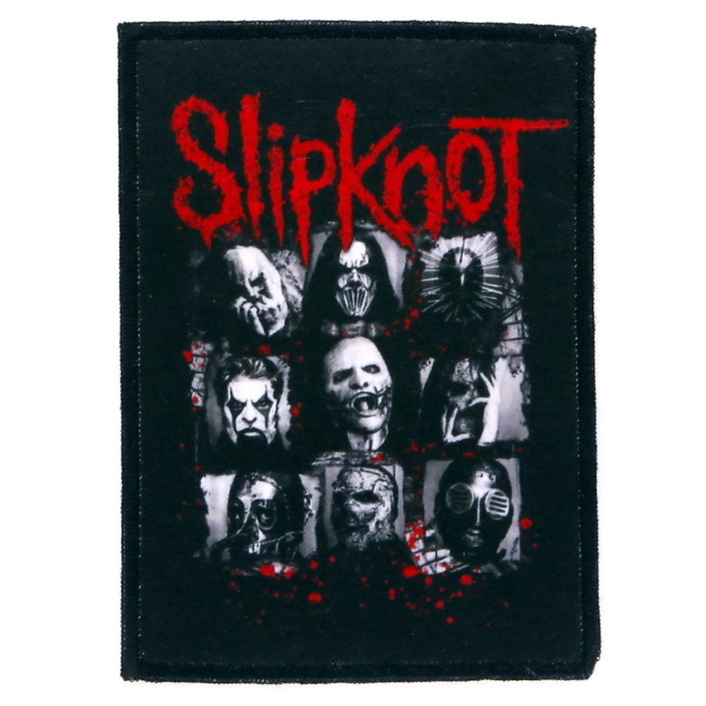 Нашивка Slipknot маски (462)