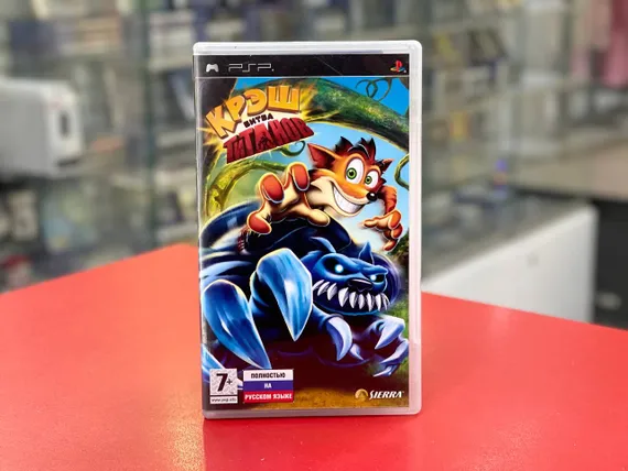 PSP Crash of The Titans / Крэш: Битва Титанов (Полностью на русском языке) (Б/У)