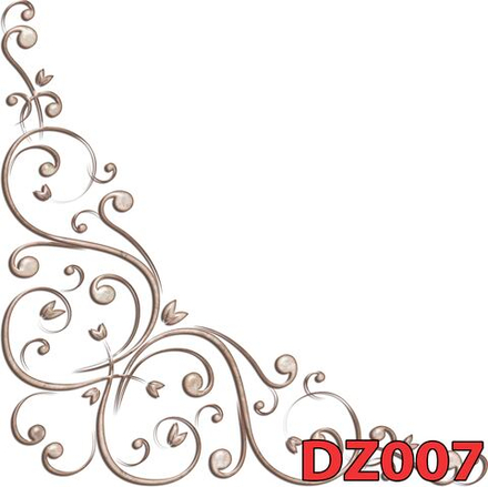 Фото обои - Декор под золото DZ007