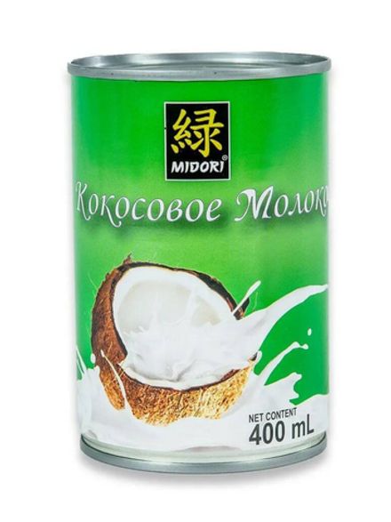 Кокосовое молоко Midori 7%, 400 мл