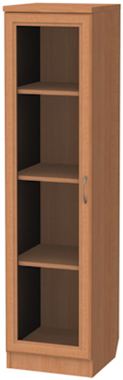 Шкаф для книг узкий АРТ212