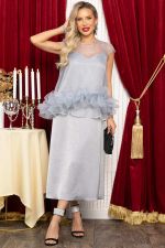 Костюм Прикосновение душ (серебро) К14685-5М LT Collection