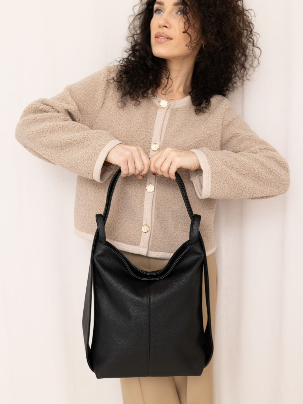 сумка рюкзак женская через плечо