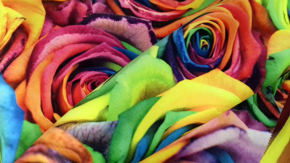 Микровелюр Xpoint (Икспоинт) 0048.01 Роза цветная купон