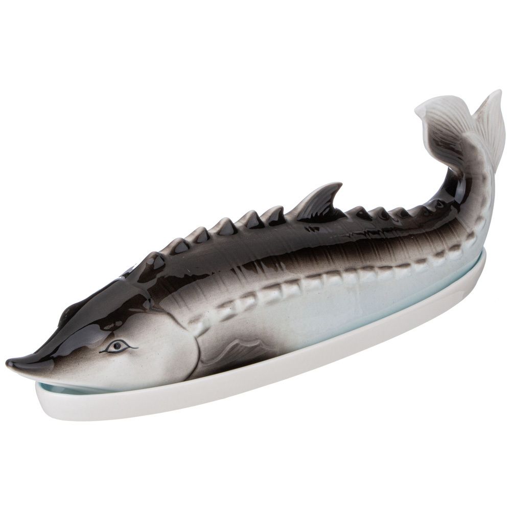 БЛЮДО LEFARD "ОСЁТР" С КРЫШКОЙ 31*11*8.5 СМ КОР=12ШТ.)