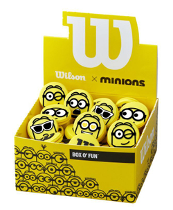 Виброгаситель теннисный Wilson Minions 2.0 Vibration Damper Box 50P - Black, Yellow