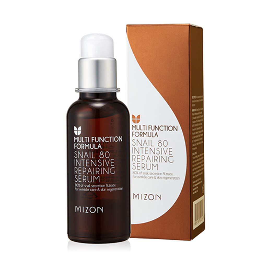 Mizon Snail 80 Intensive Repairing Serum концентрированная сыворотка с муцином улитки