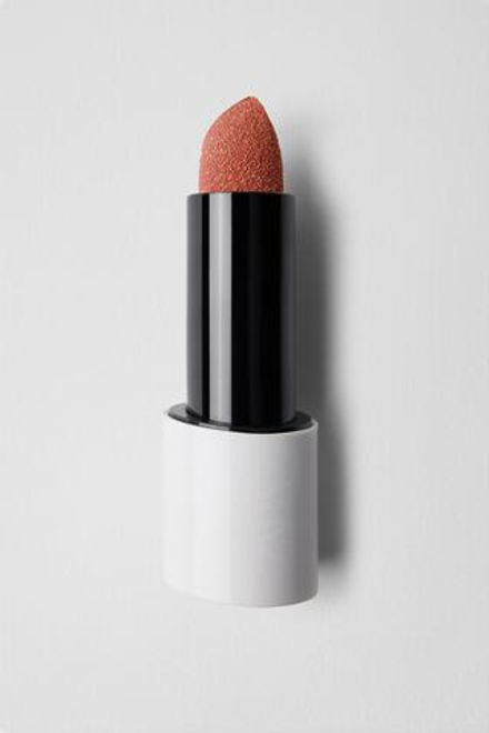 ZARA Бальзам для губ с блестками, персиковый