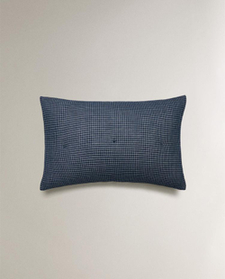 ZARA HOME ДЕТСКАЯ СТЕГАНАЯ НАВОЛОЧКА, СИНИЙ