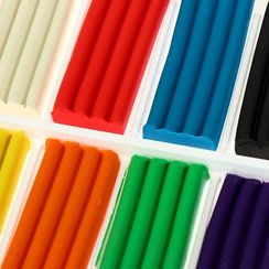 Plastilin \ Пластилин Луч Зоо məktəbli 8 rəng