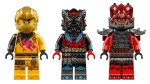 Конструктор LEGO Ninjago 71833 Суперштормовой самолет Раса и Арина