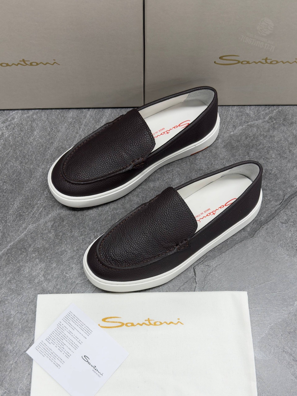 Лоферы Santoni