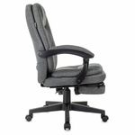 Кресло офисное CH-868MSG-BF, синхромеханизм, вибромодуль, подставка для ног, ткань, серое, 1998751