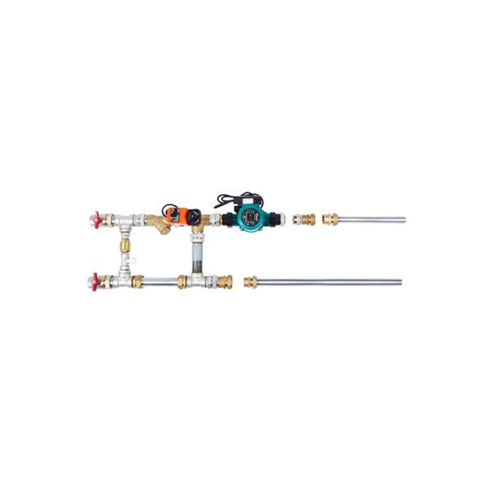Смесительный узел с гибкими подводками Shuft MST 25-60-4.0-C24-F