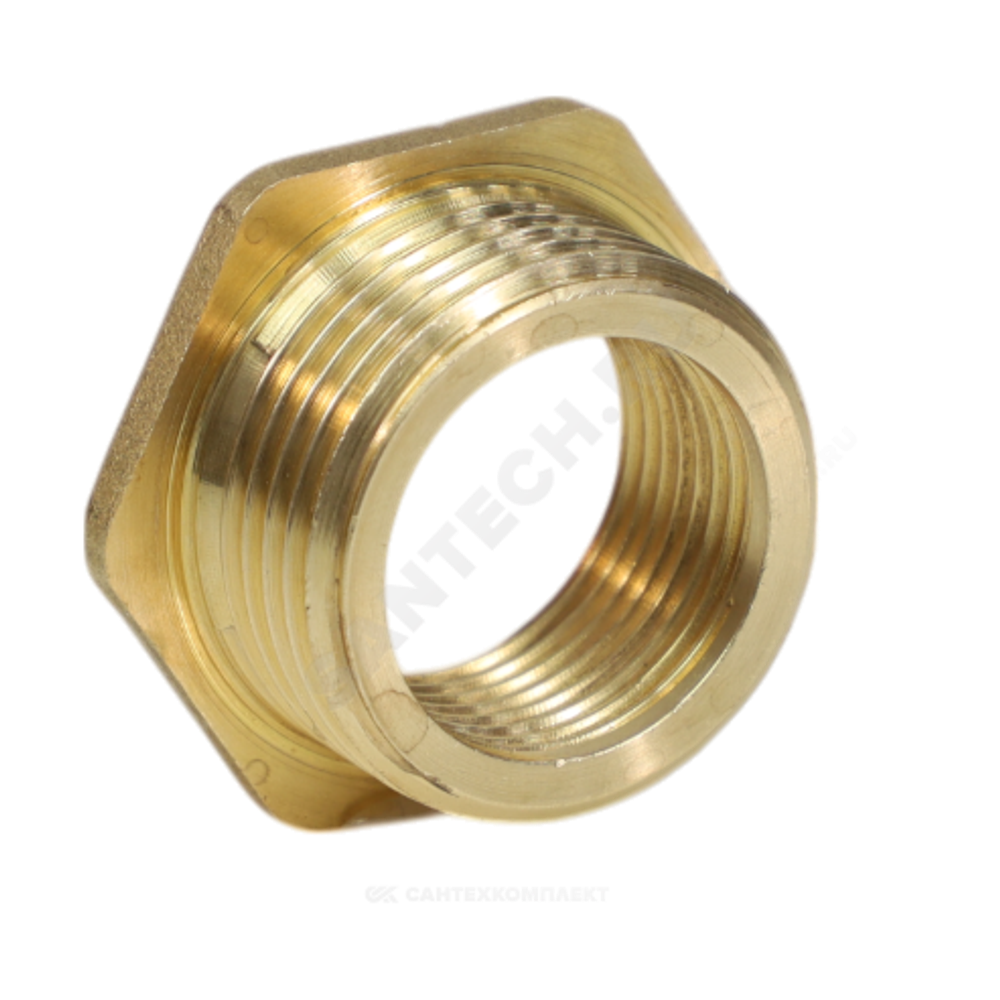 Футорка латунь Ду 32х25 (1 1/4"х1") НР/ВР R93 Giacomini R93Y014