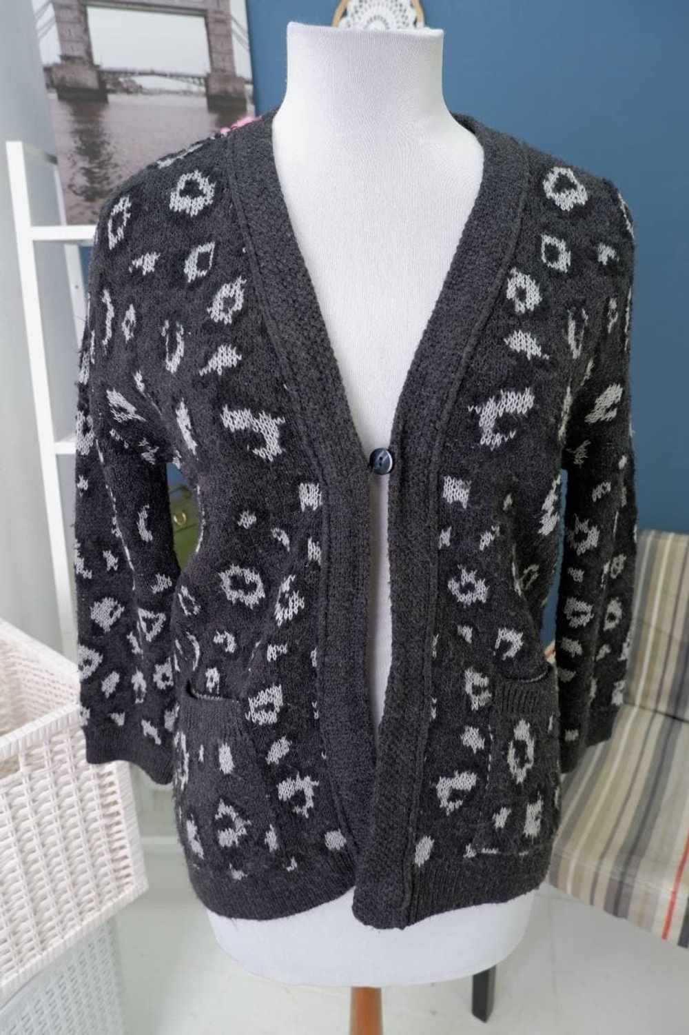 Кардиган Zara с принтом на 11-12 лет