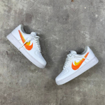 Nike Air Force Low Spray Paint Swoosh