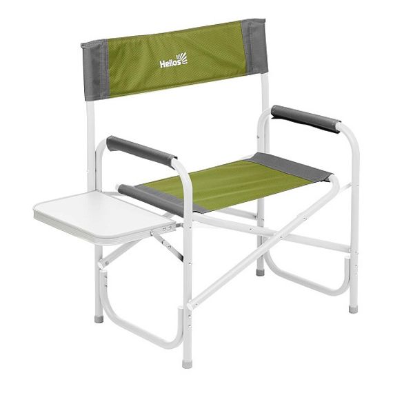 Кресло директорское Helios с отк.стол. MAXI серый/зеленый Т-HS-DC-95200T-M-GG (пр-во ГК Тонар)