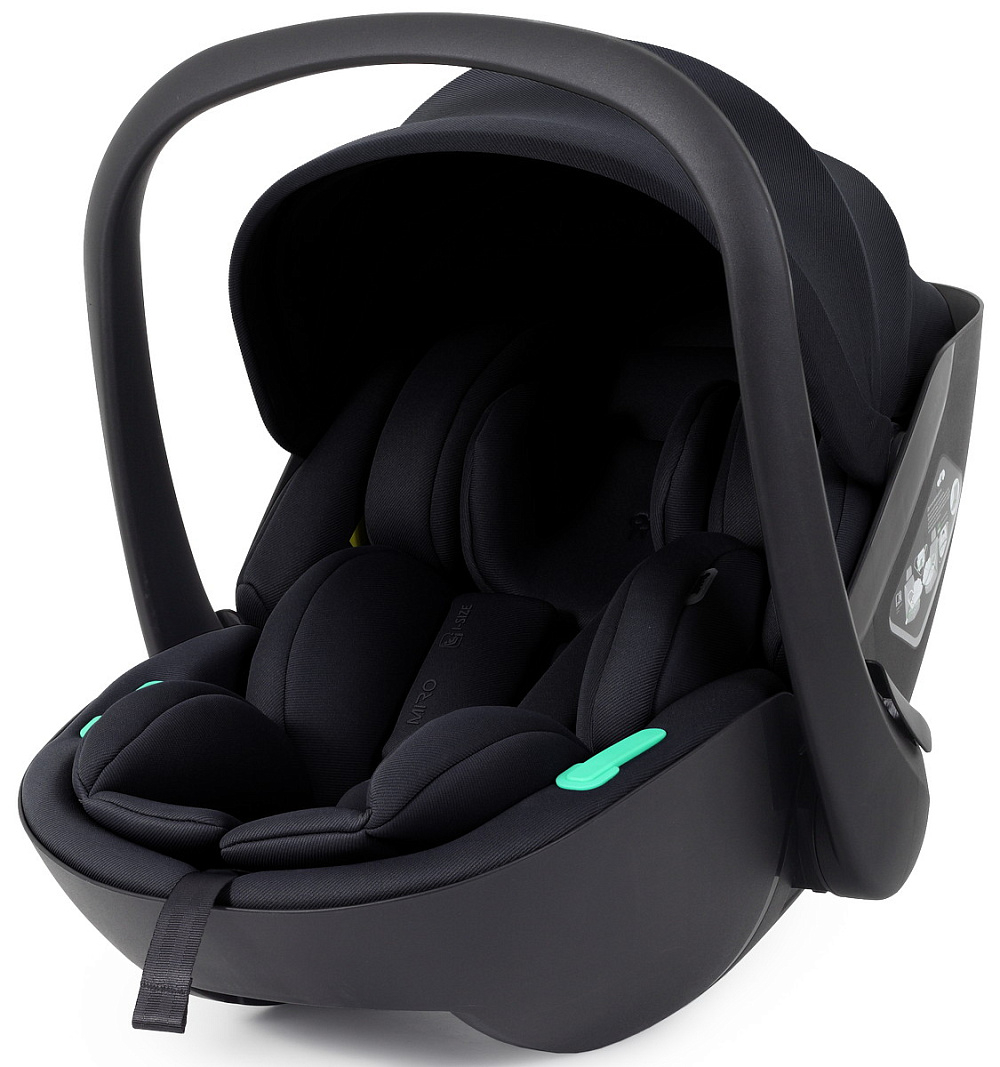 Детская коляска Rant Flex Therm Soft 4 в 1 с автокреслом Miro Black и база Forest Green