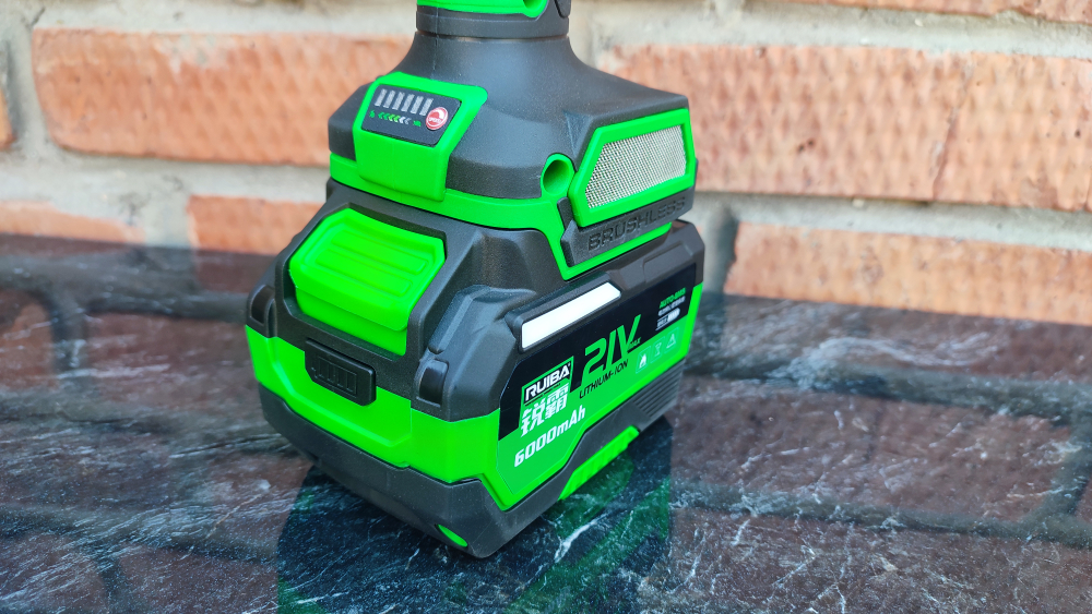 Аккумуляторная ушм Болгарка Ruiba JM - 125A 6.0 ам