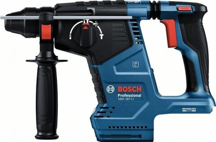 Перфоратор аккумуляторный BOSCH GBH 187-LI без АКБ и ЗУ 0611923020