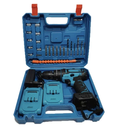 Дрель-шуруповерт, 18 В, 2 АКБ